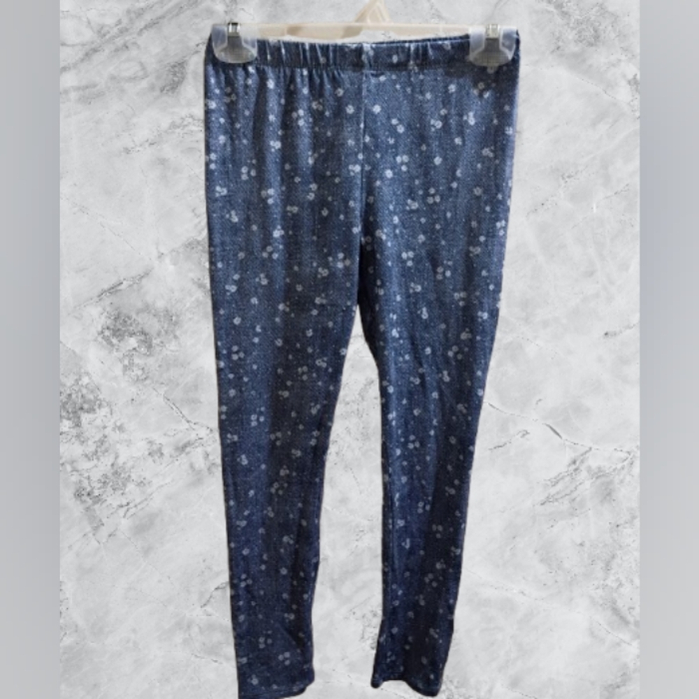 💥4x$15 Btween Blue Floral Leggings